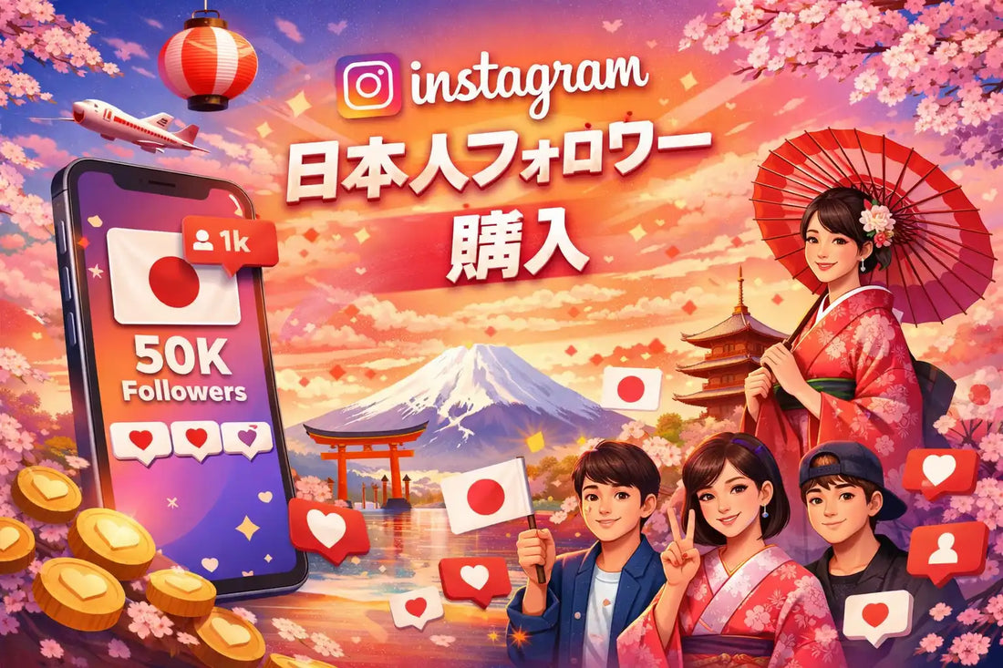 instagram 日本人フォロワー 購入