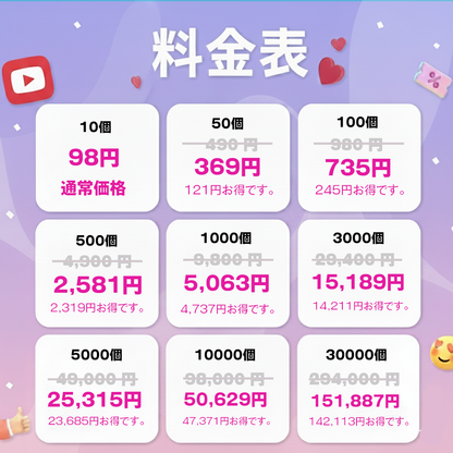 信頼という名の証｜YouTube 高評価 購入 👑